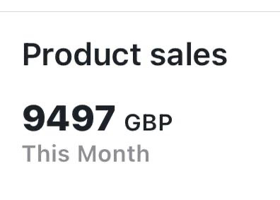 Zac — £9,497 this month